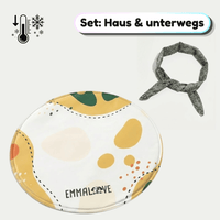 Active Kühl-Set: Gel-Kühlmatte Pastell + Kühl-Bandana