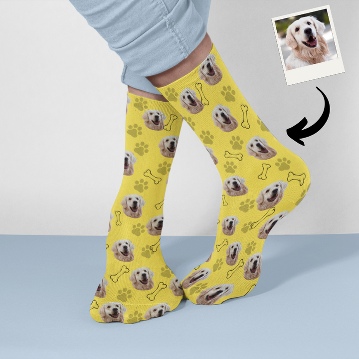 Chaussettes personnalisées pour chiens - Paw Happiness