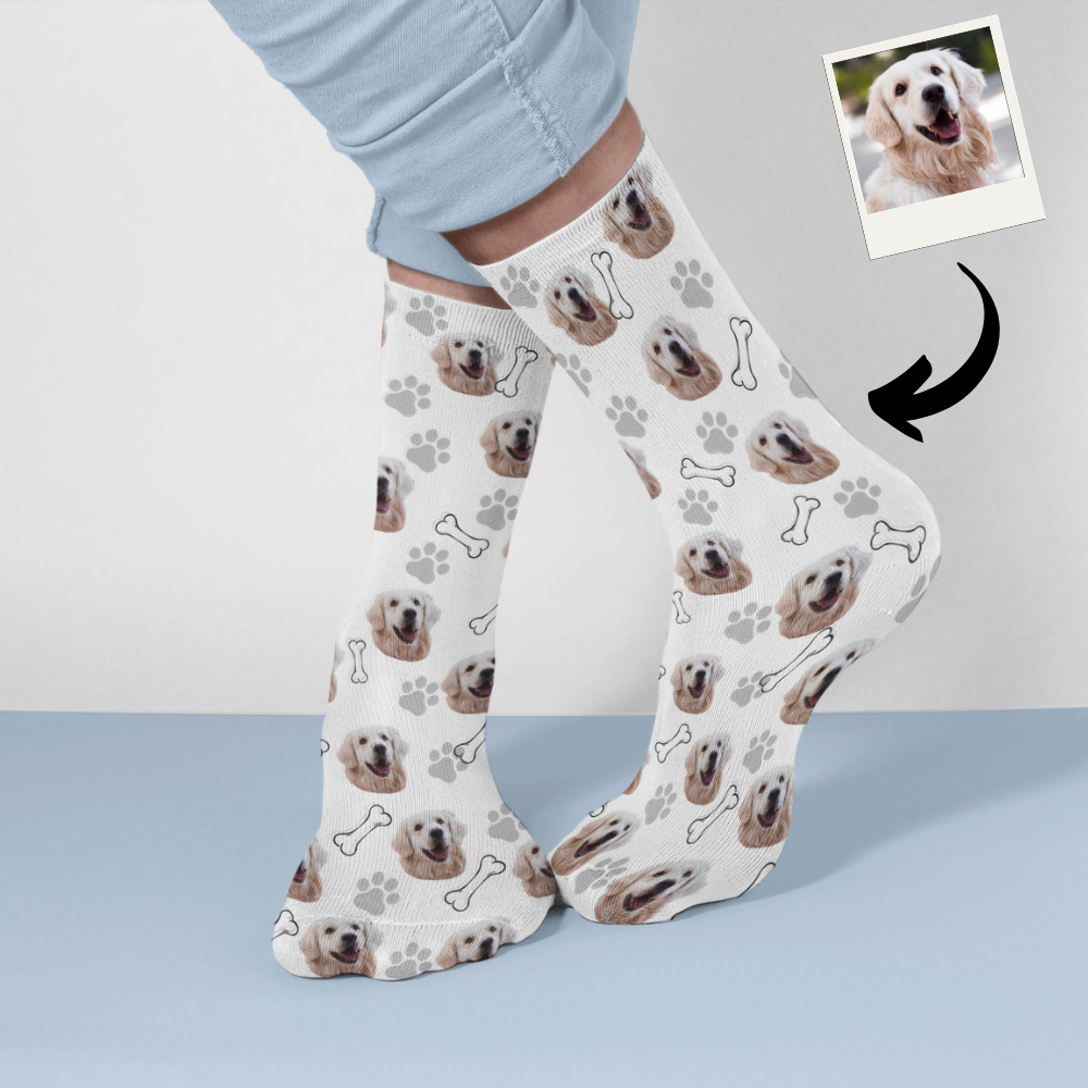 Chaussettes personnalisées pour chiens - Paw Happiness
