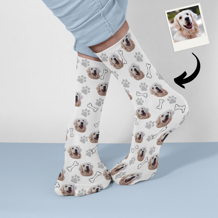 Chaussettes personnalisées pour chiens - Paw Happiness