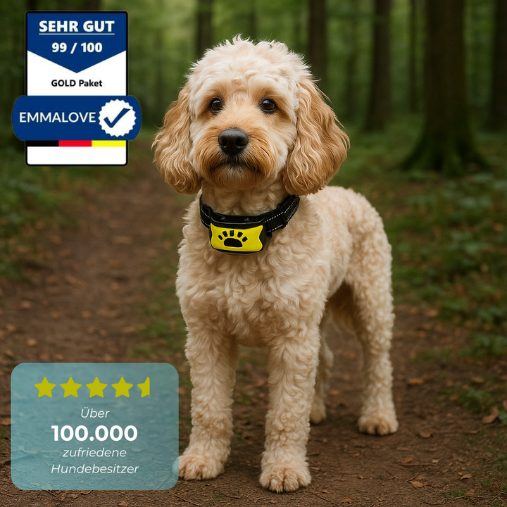 Emmalove - Collier anti-aboiement pour chien - respectueux des animaux