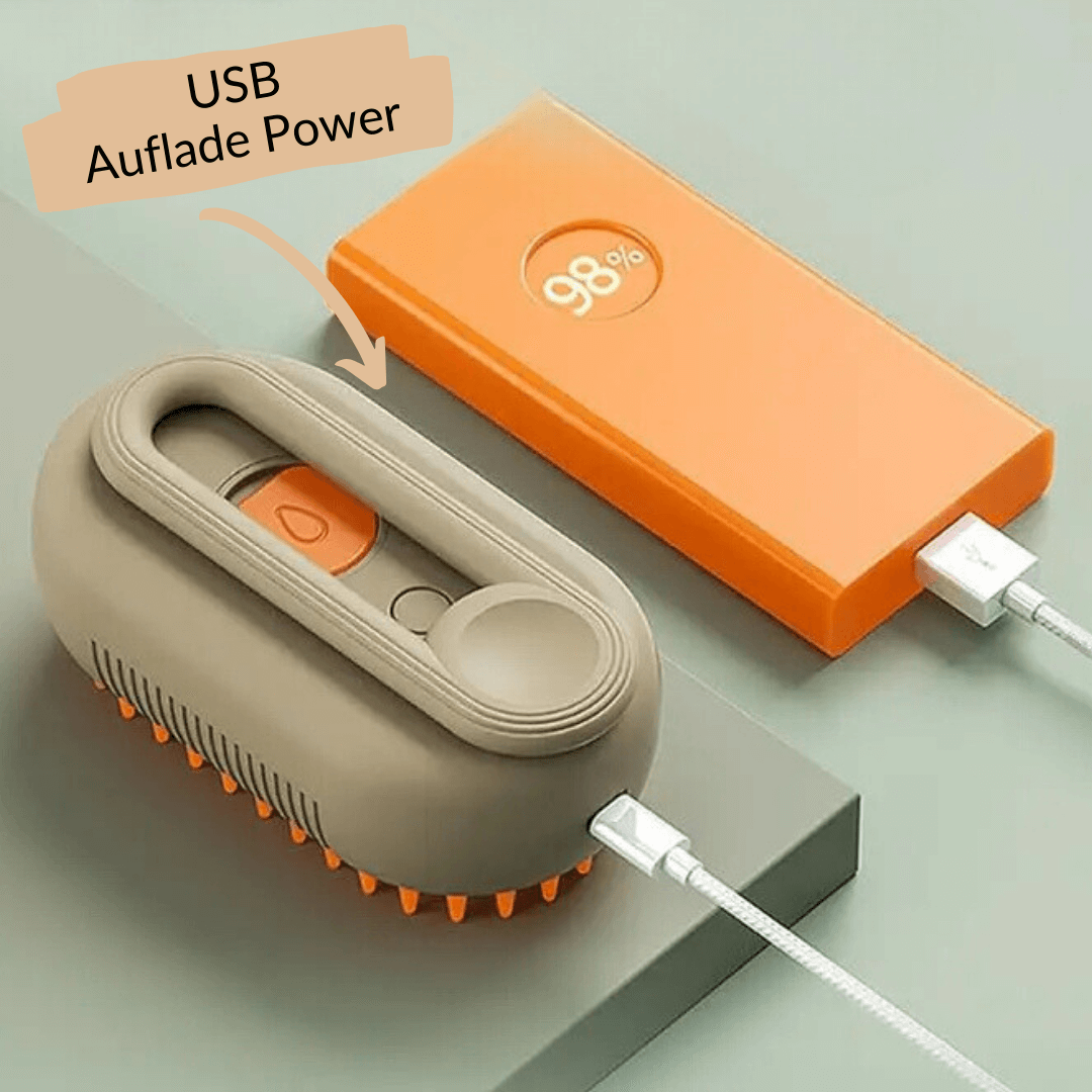 Emmalove - Brosse vapeur pour le pelage des chiens