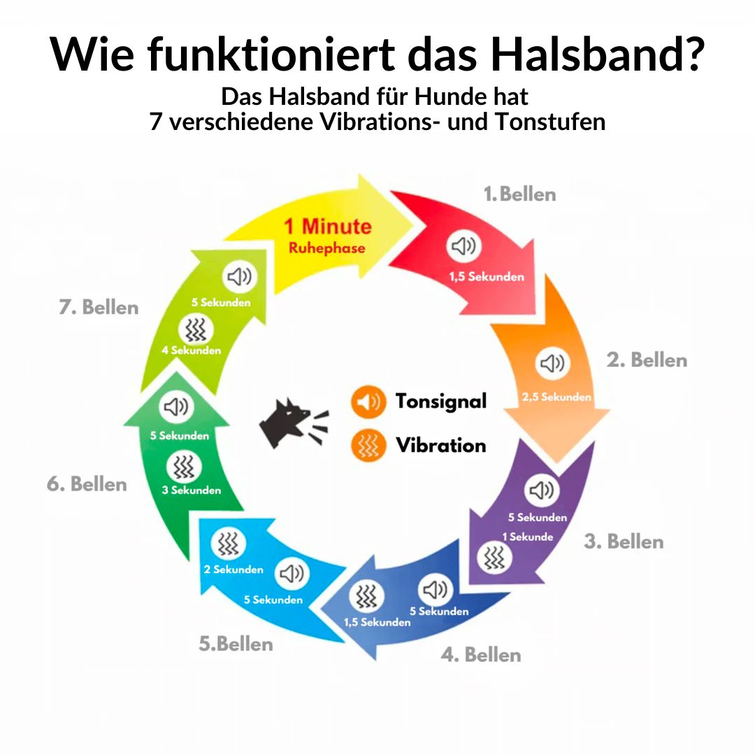 Emmalove - Collier anti-aboiement pour chien - respectueux des animaux