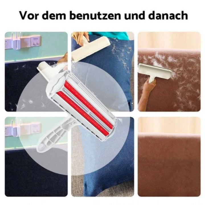 Emmalove - Éliminateur de poils d'animaux à 2 voies